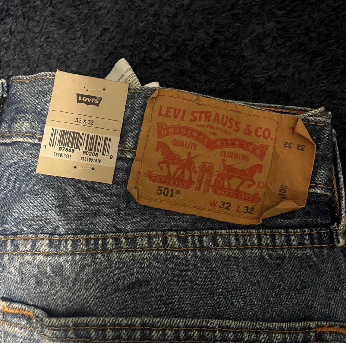 Levi's Distressed levi 501 Size US 32 / EU 48 - 3 Thumbnail