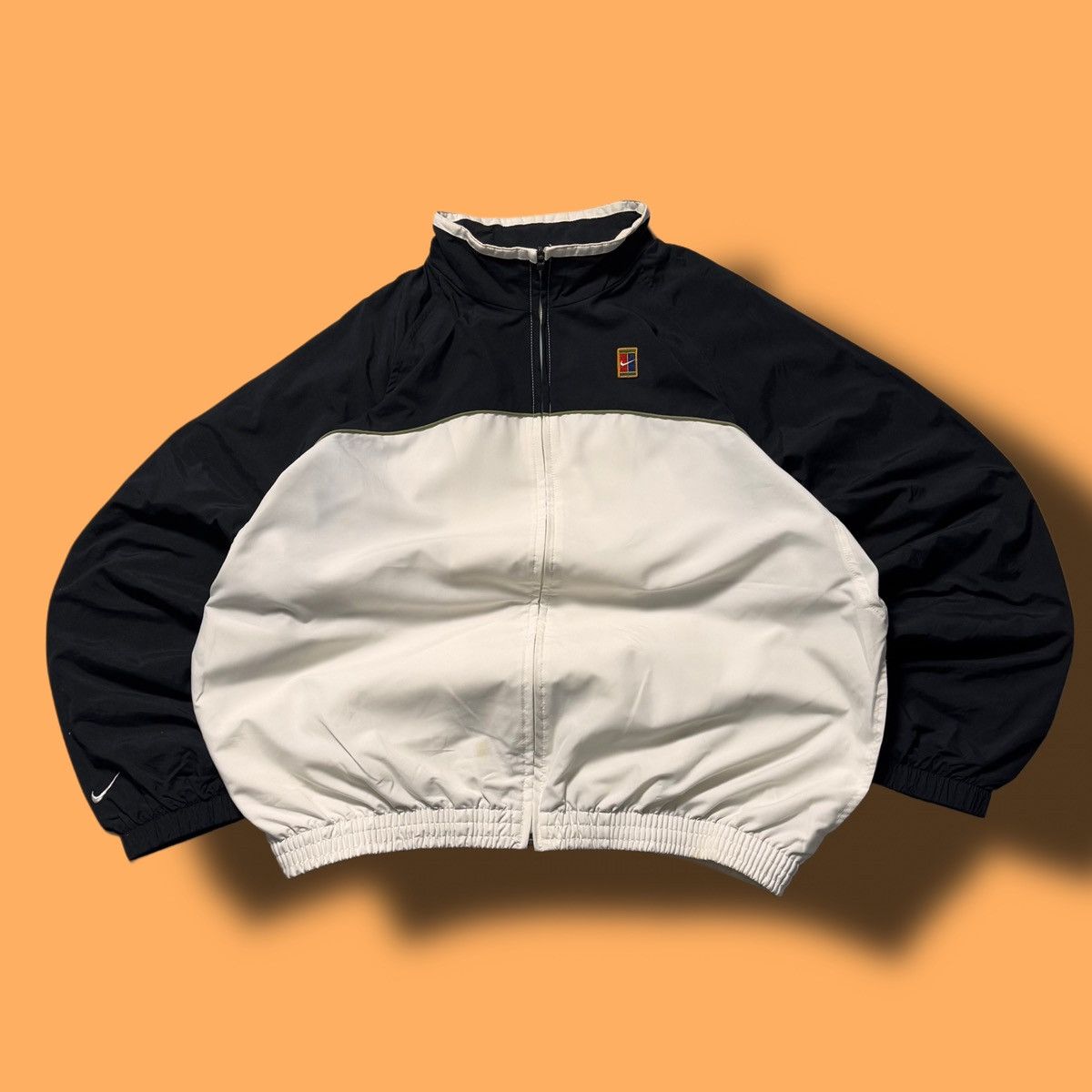 Nike × Vintage 90s Nike Vintage Nylon Challenge Court Oversize Tracksuit Size US L / EU 52-54 / 3 - 2 Thumbnail