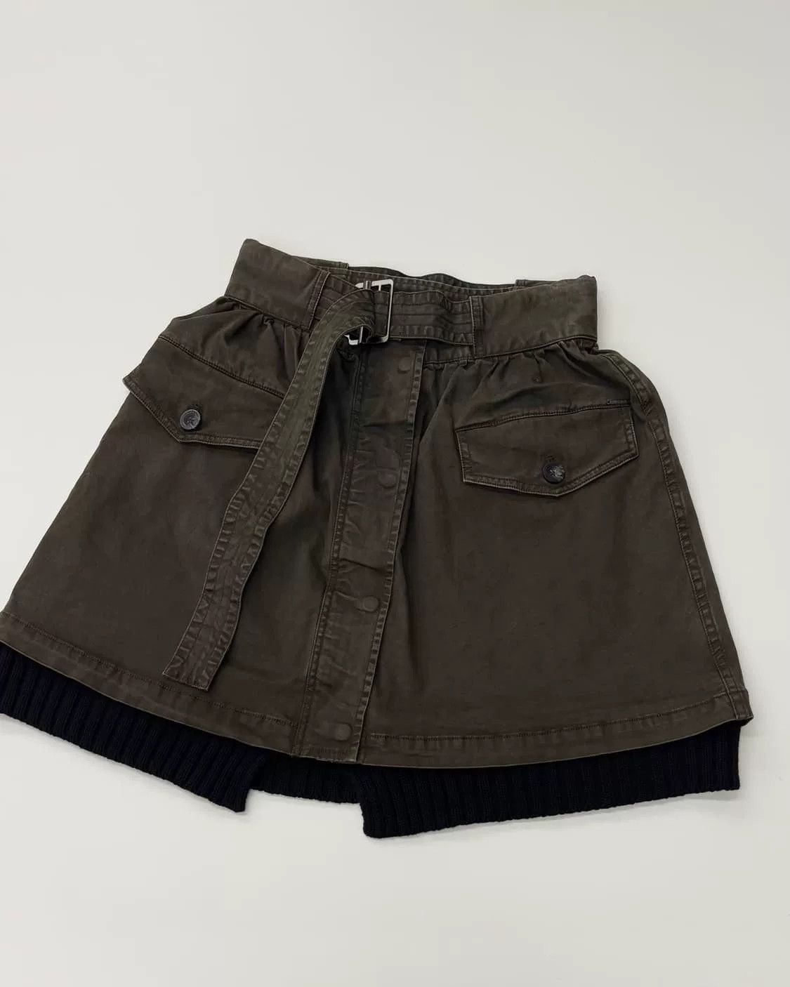 Diesel Diesel Vintage Denim Utility Skirt Size 35" - 1 Thumbnail