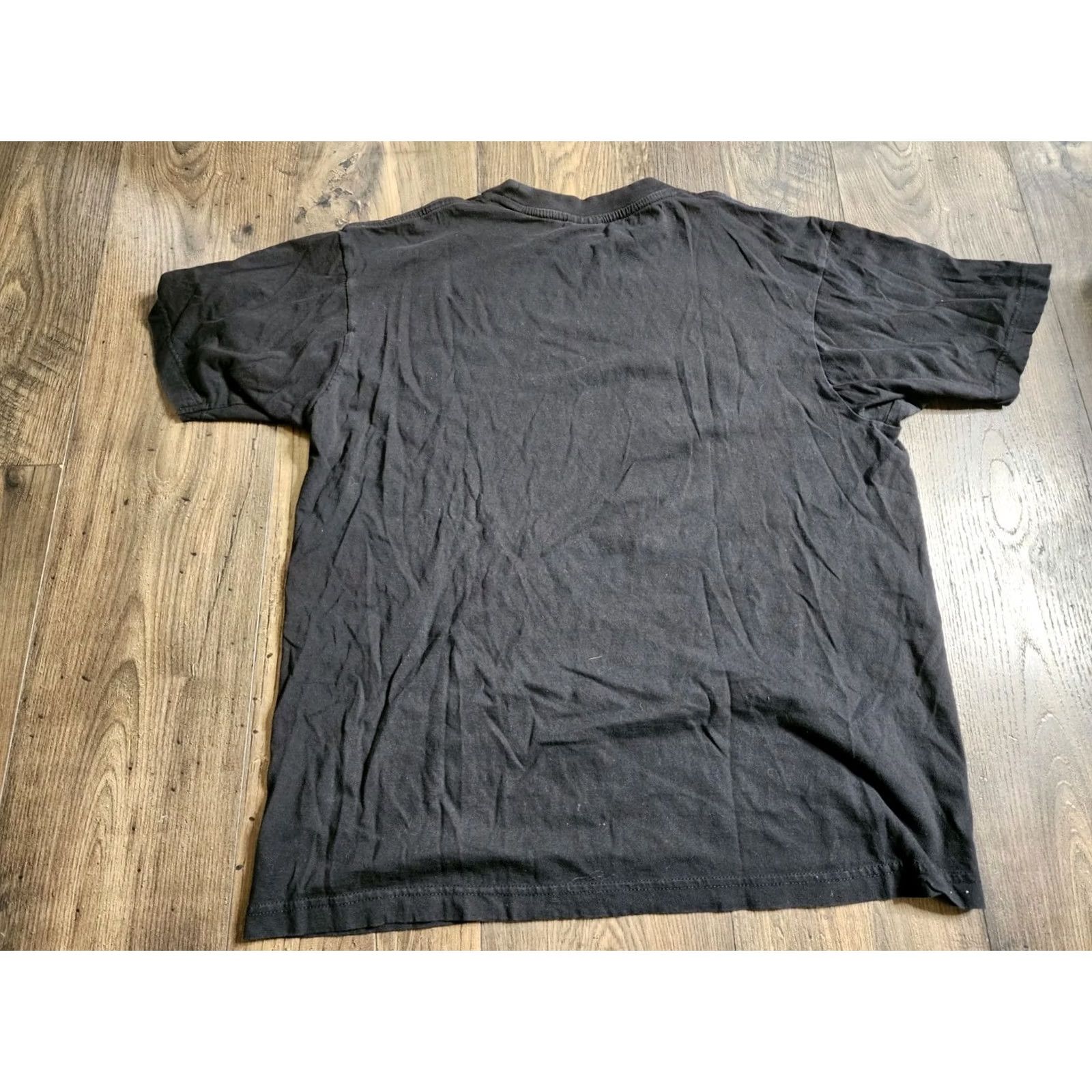 Vintage Vintage Grolls T-Shirt Mens L Black Crew Neck Short Sleeve Graphic Print UAE Burj Khalifa Dubai Skyscraper Retro Shirt Size US L / EU 52-54 / 3 - 4 Thumbnail