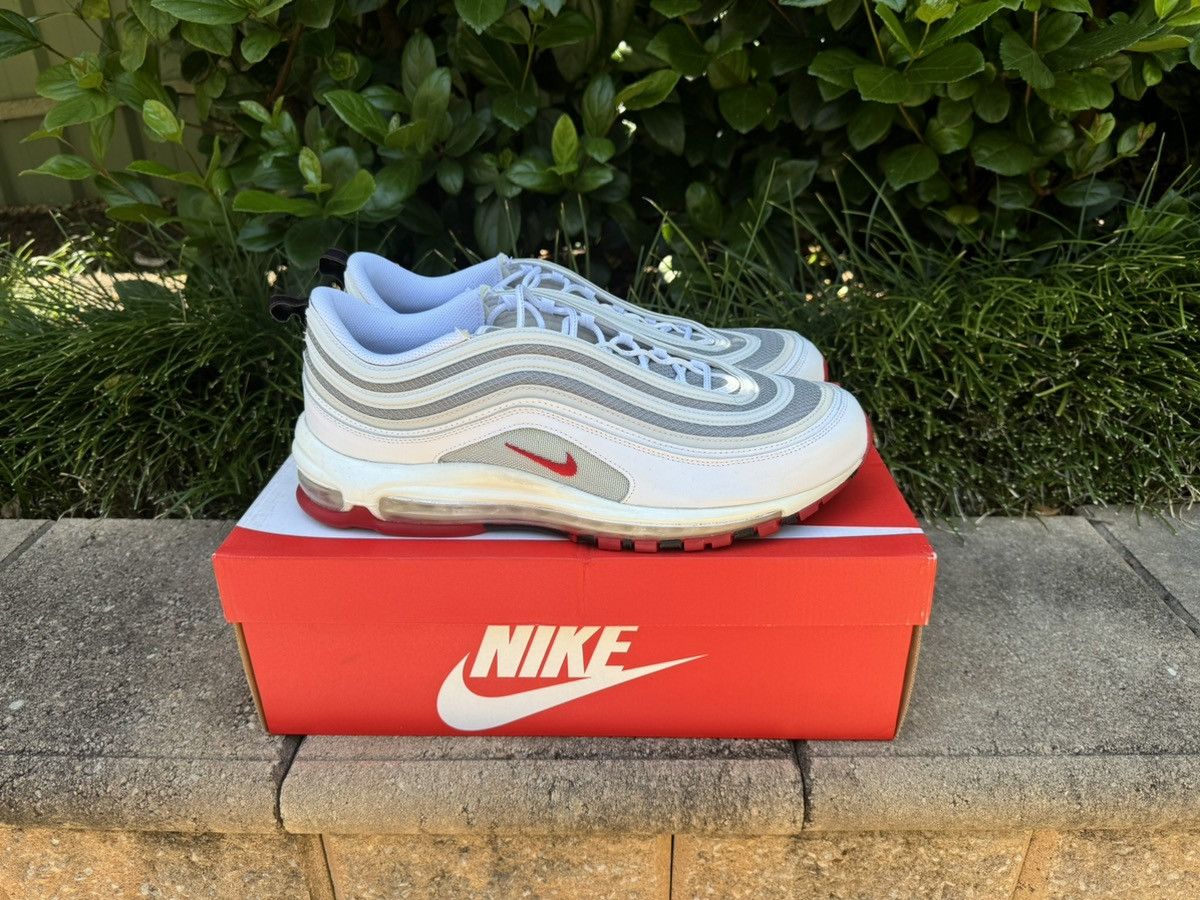 Nike Nike Air Max 97 ‘White Bullet’ Size US 14 / EU 47 - 5 Thumbnail