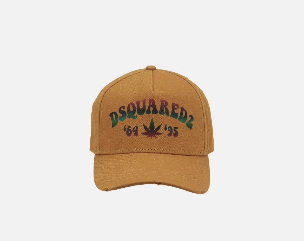 Dsquared2 Dsquared2 Smoke and Choke Cannabis 420 Baseball Cap Size ONE SIZE - 1 Thumbnail