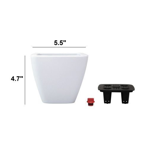 Designer × Homemade 2-Pack Smart Self-watering Planter Pot for Indoor and Outdoo Size US L / EU 52-54 / 3 - 2 Thumbnail