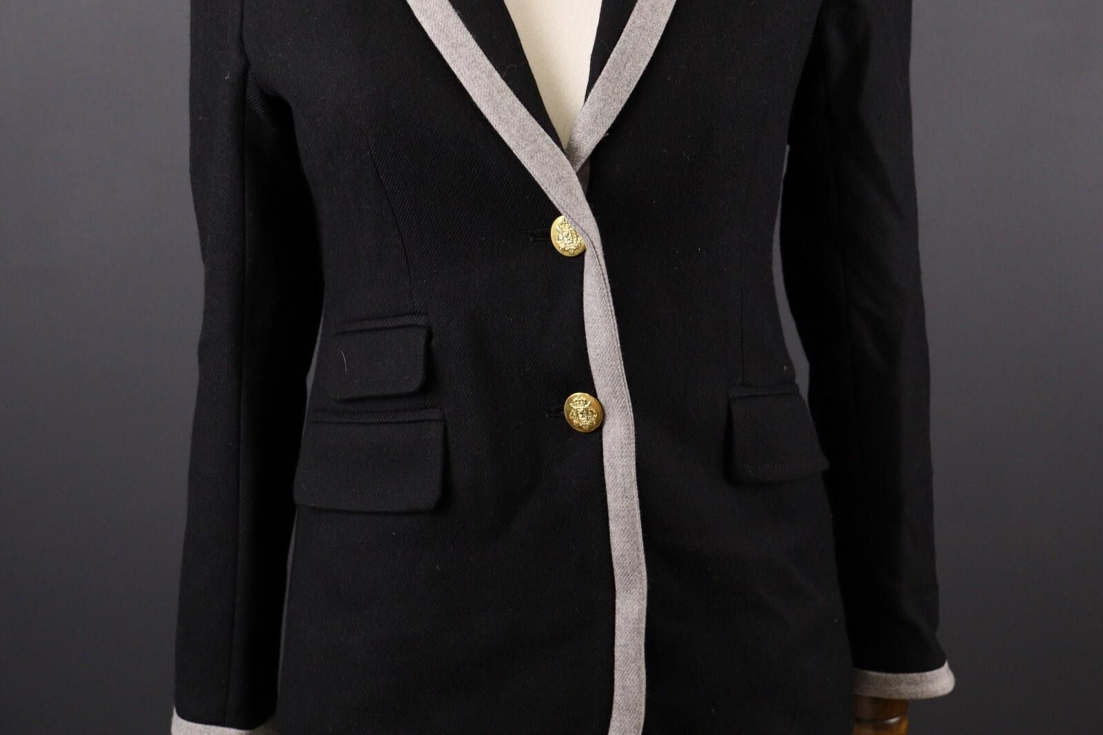 J.Crew J. Crew Hacking Wool Two Button Blazer Jacket Size 2 Size XS / US 0-2 / IT 36-38 - 3 Thumbnail