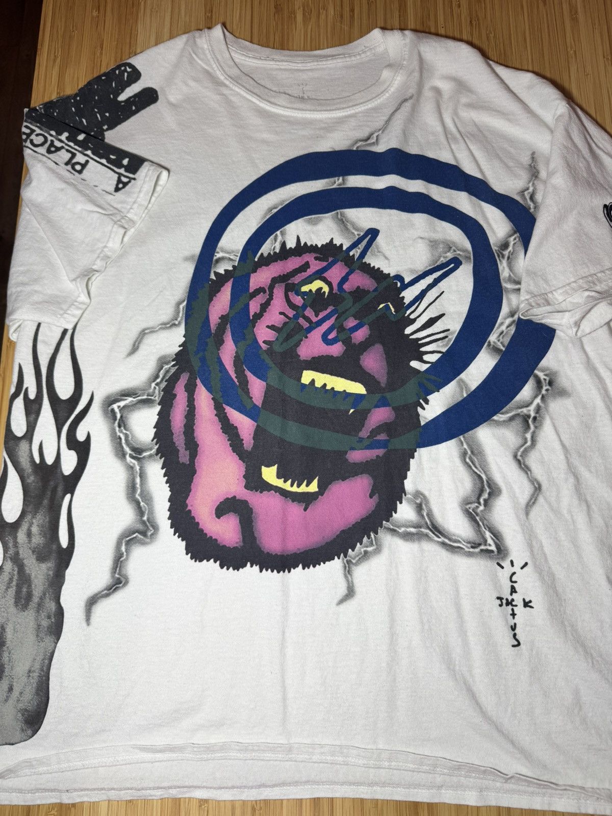 Travis Scott Fragment Cactus Jack Tee Size US L / EU 52-54 / 3 - 1 Thumbnail