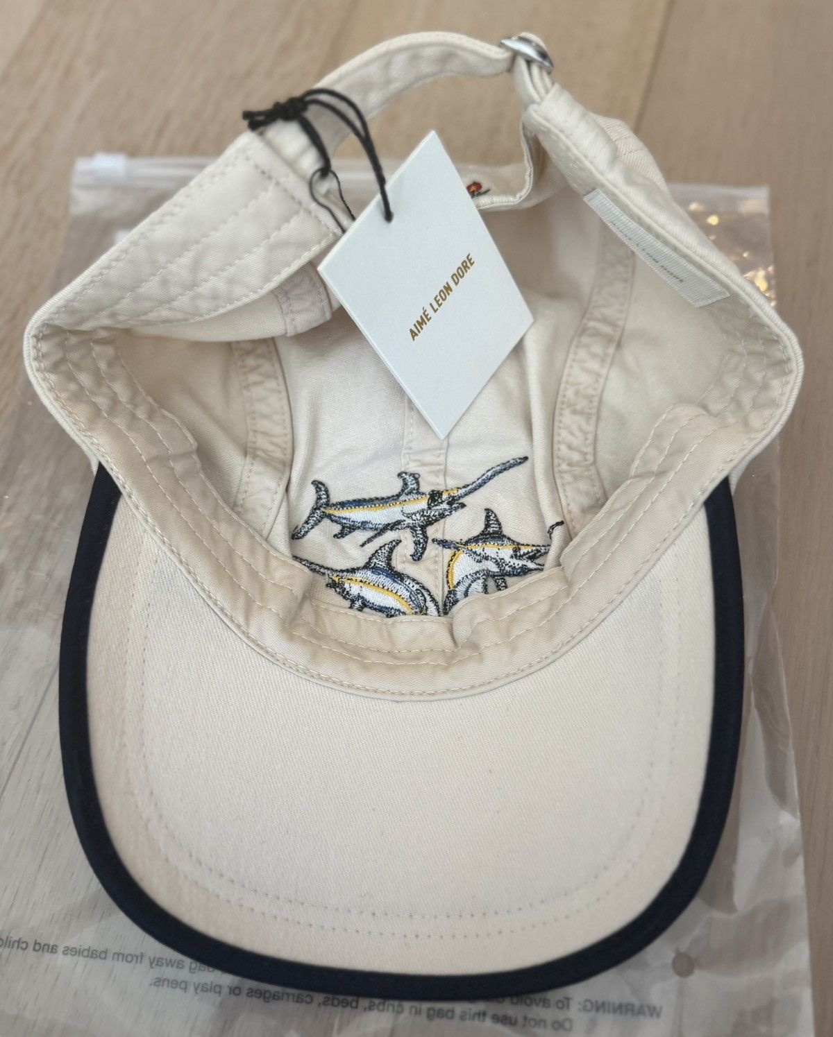 Aime Leon Dore ALD / Aime Souvenir Fishing Hat White Size ONE SIZE - 3 Thumbnail