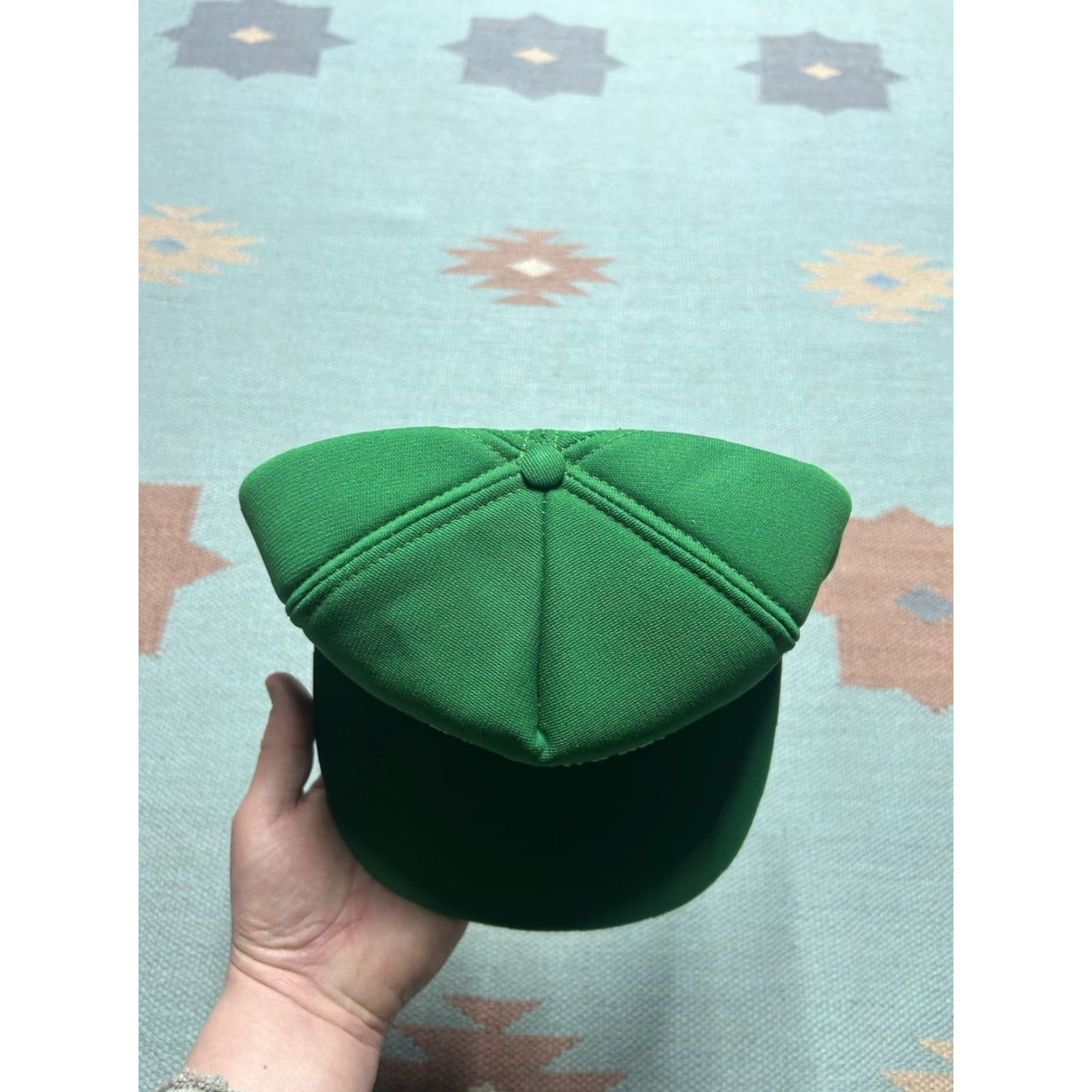 Vintage VINTAGE Auburn Snapback Hat Cap Ittner Bean & Grain Michigan Farm Green USA Adjustable Men Size ONE SIZE - 3 Thumbnail