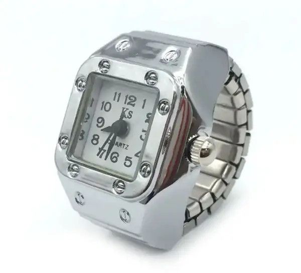 Jewelry Michiru x Hara Mini Elastic Strap Watch Adjustable Ring Size ONE SIZE - 7 Thumbnail