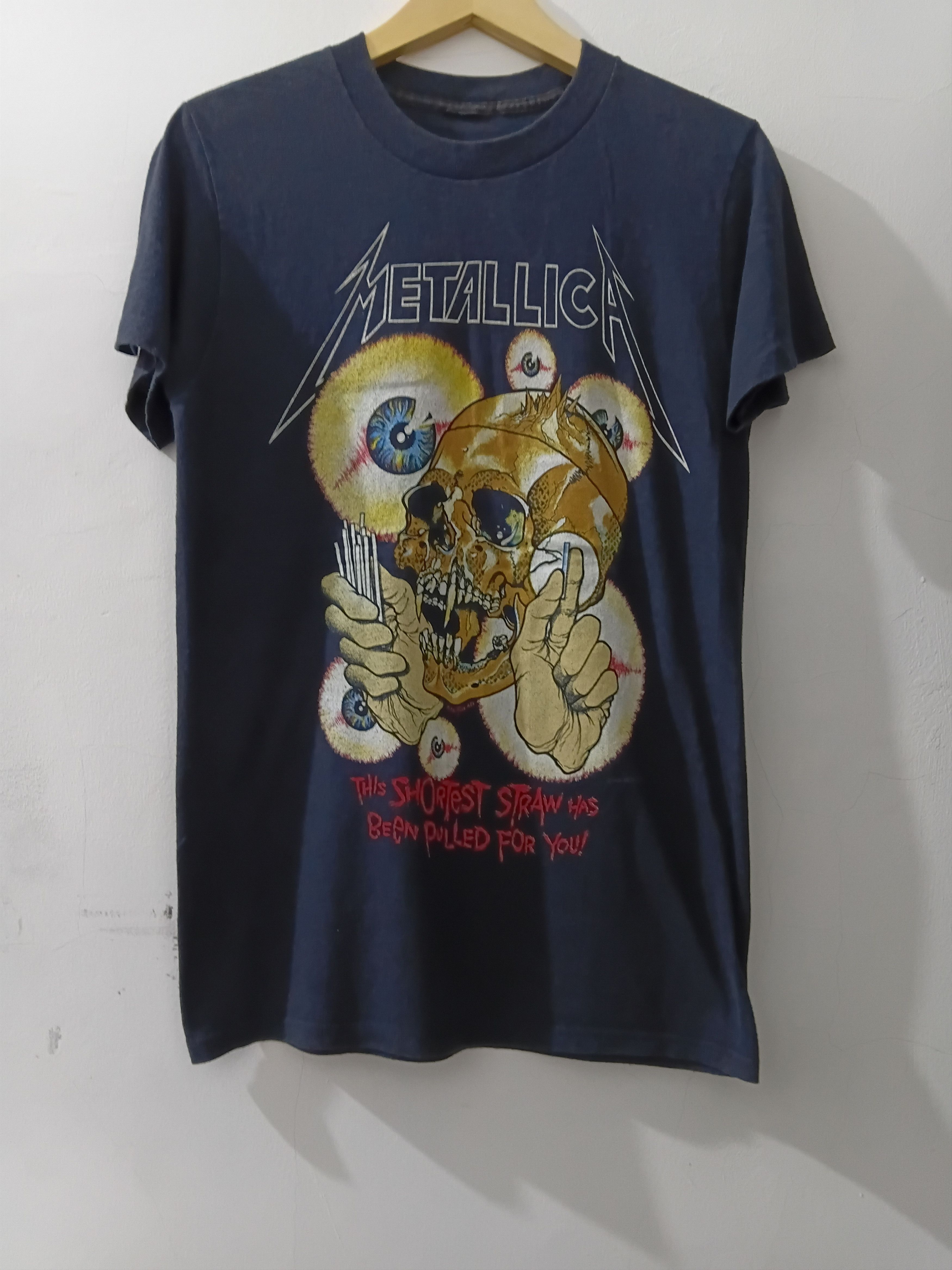 Vintage Rare x metallica x pushead x vintage x bandtees Size US M / EU 48-50 / 2 - 1 Thumbnail