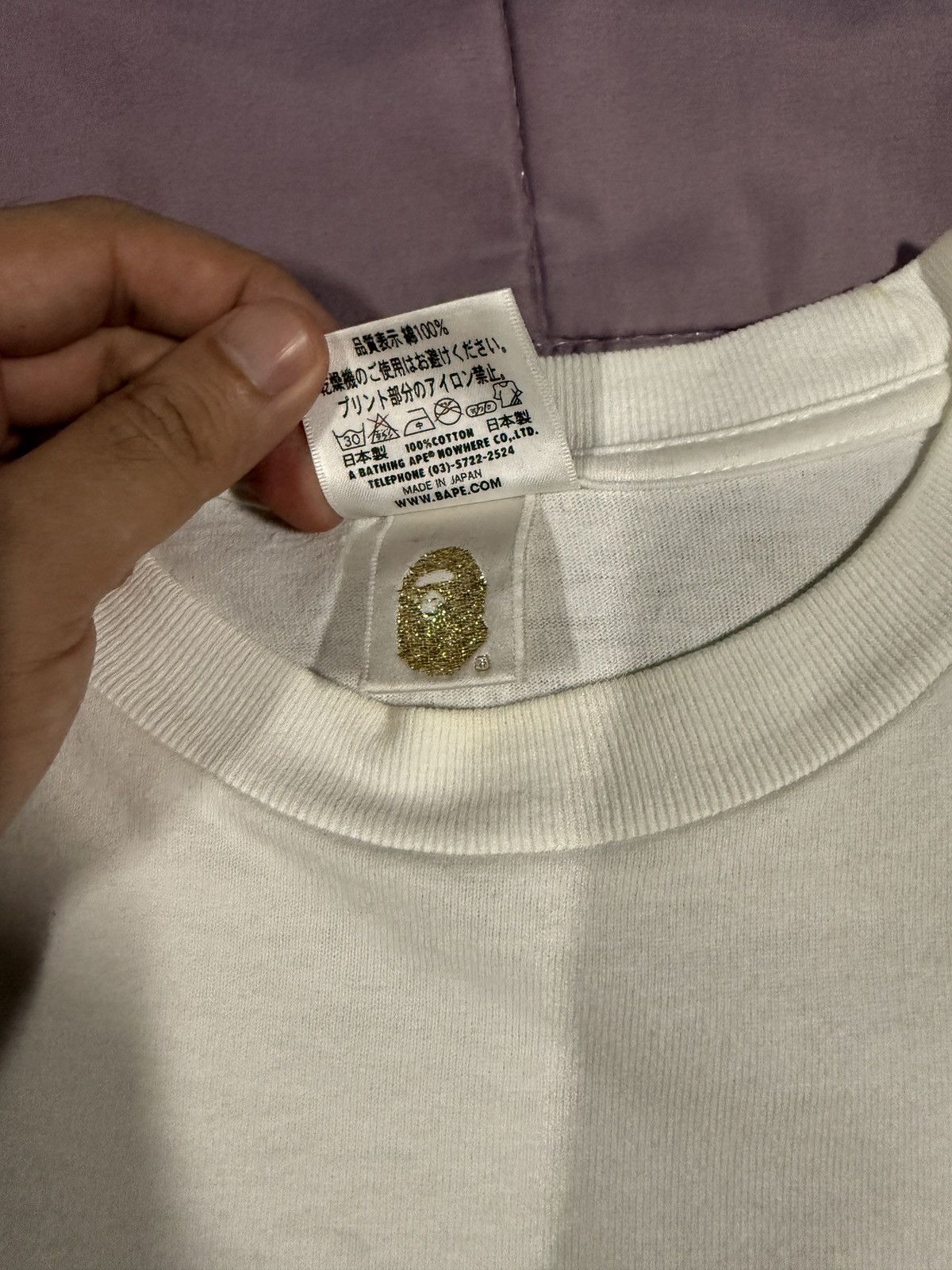 Bape Bape last nigo design Size US L / EU 52-54 / 3 - 4 Thumbnail