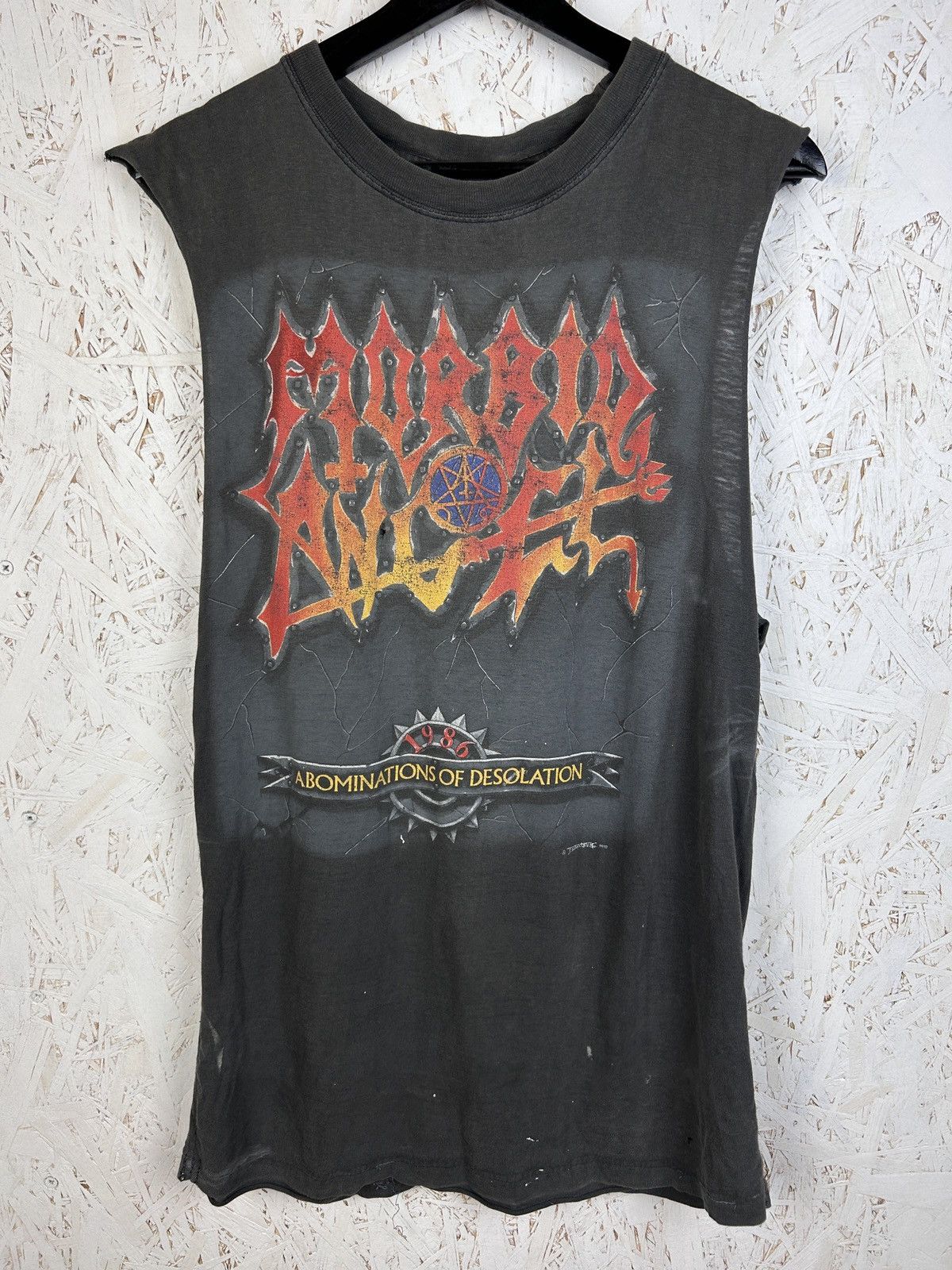 90s Morbid Angel 1992 Earache Abominations Of Desolation Top