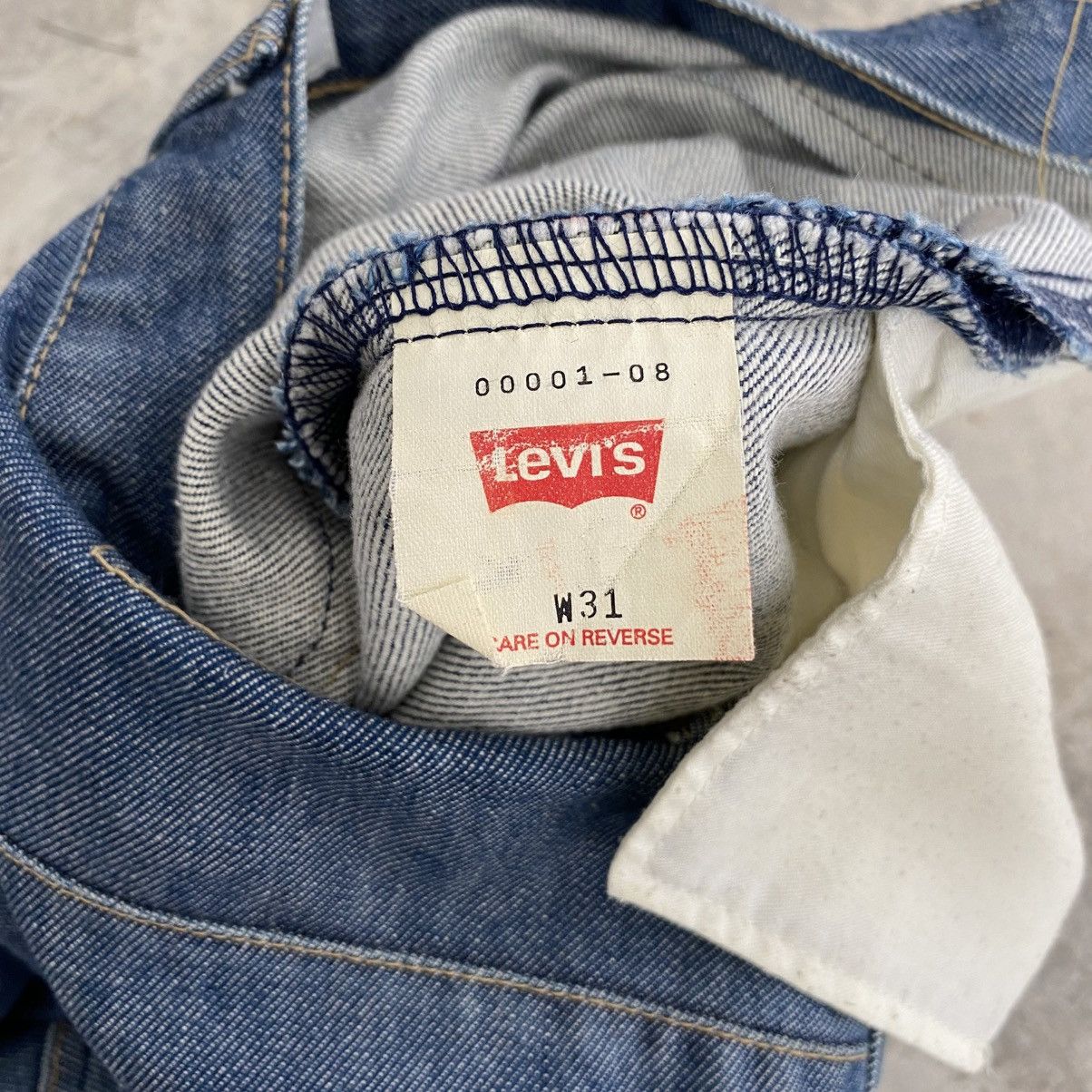 Levi's Vintage Levis Engineered Jeans Takuya Kimura Regular Jeans Size US 31 - 12 Thumbnail