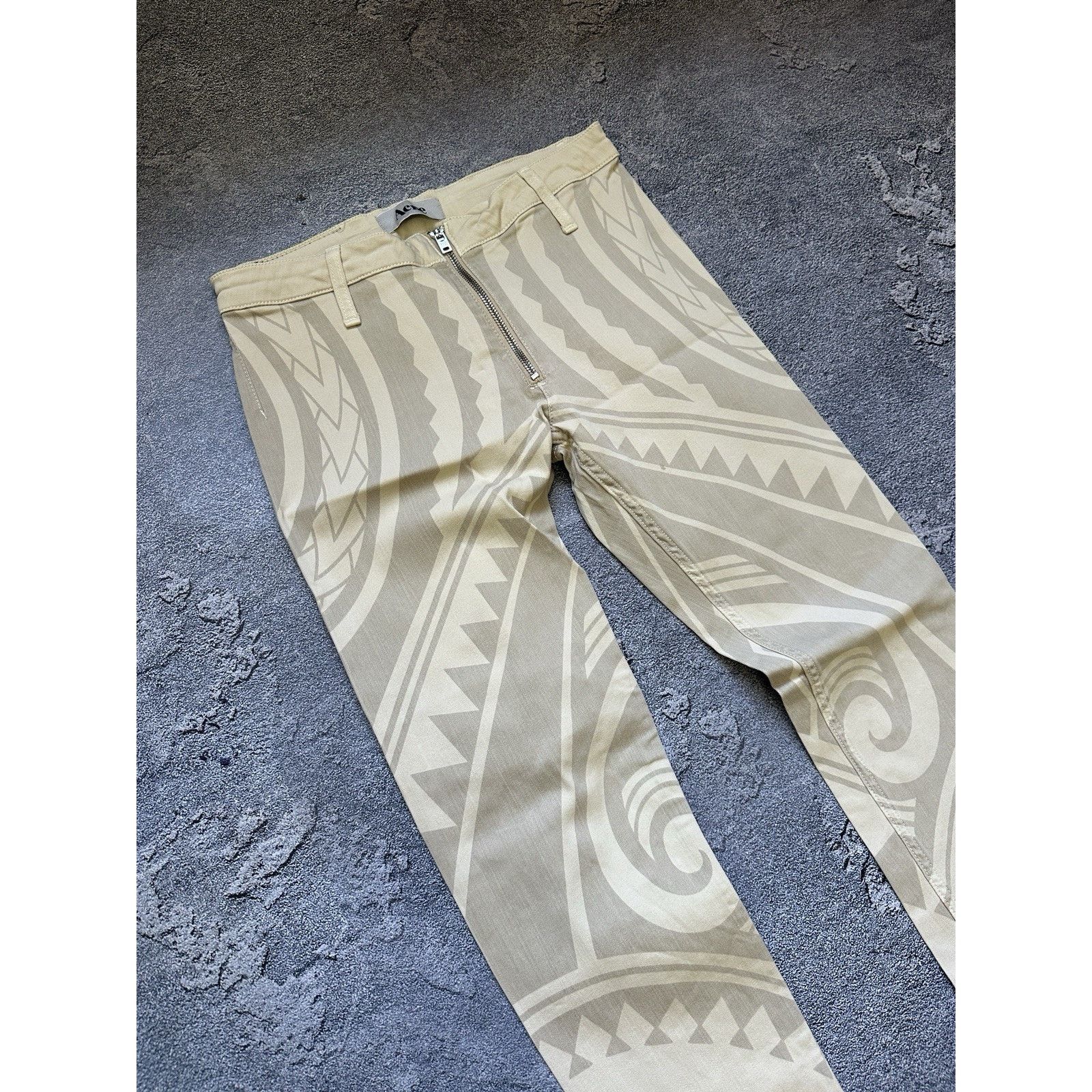 Acne Studios Vintage Acne Studios Flex Tatto Aztec Skinny Women’s Pants Size 29" - 7 Thumbnail