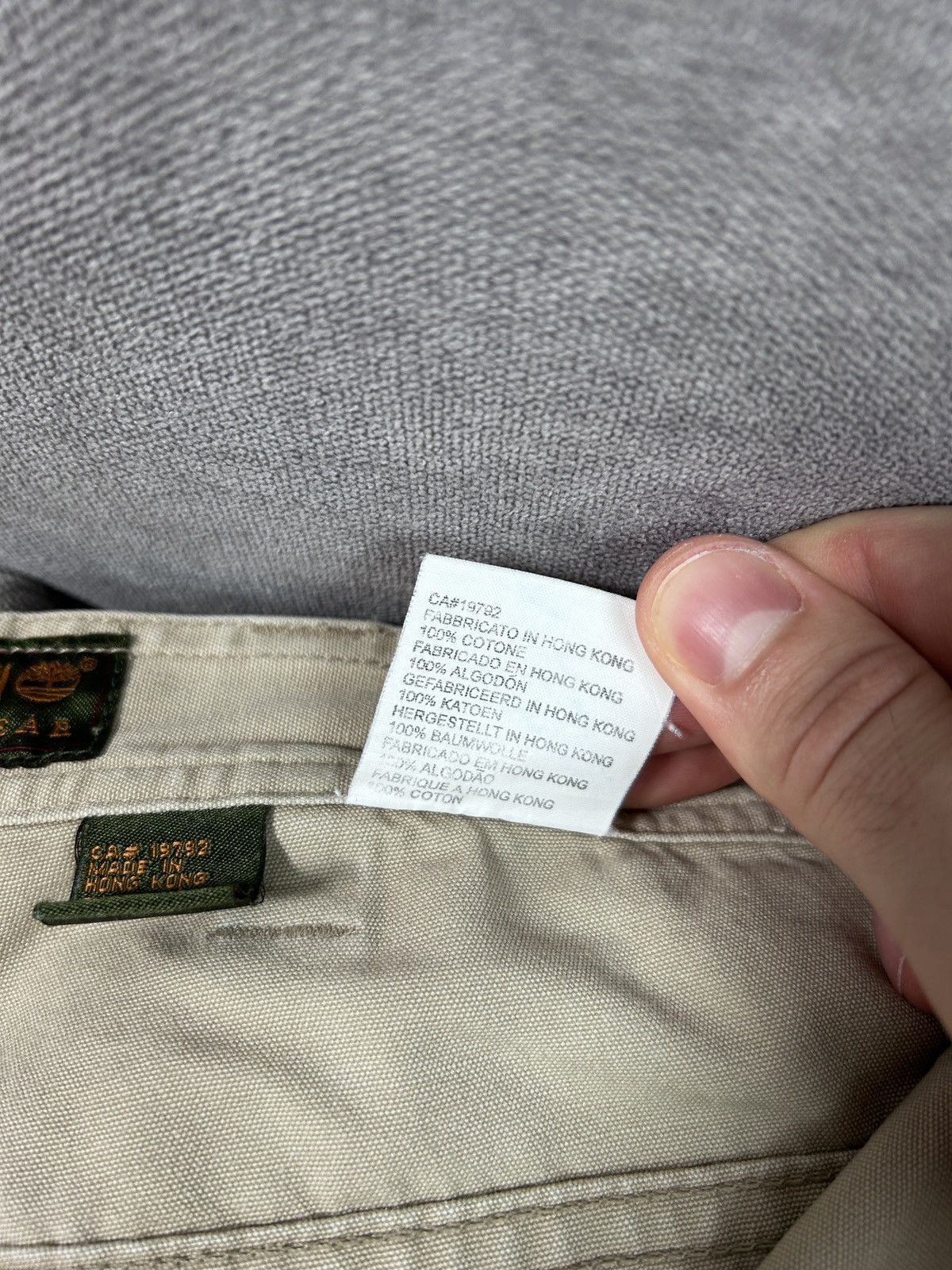 Timberland × Vintage TIMBERLAND CARGO VINTAGE SHORTS MADE IN HONG KONG Size US 31 - 8 Thumbnail