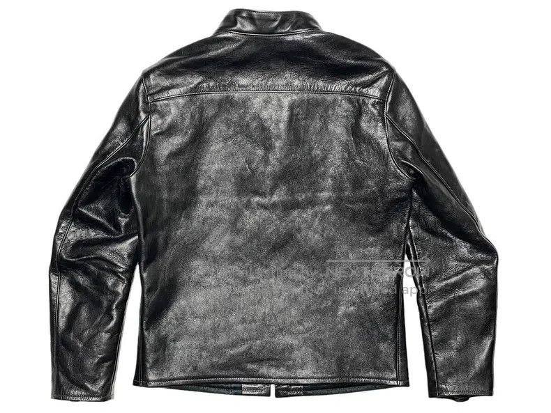 The Real McCoy's The Real McCoys Straight stand-up collar jacket horse skin Size US XXS / EU 40 - 2 Thumbnail