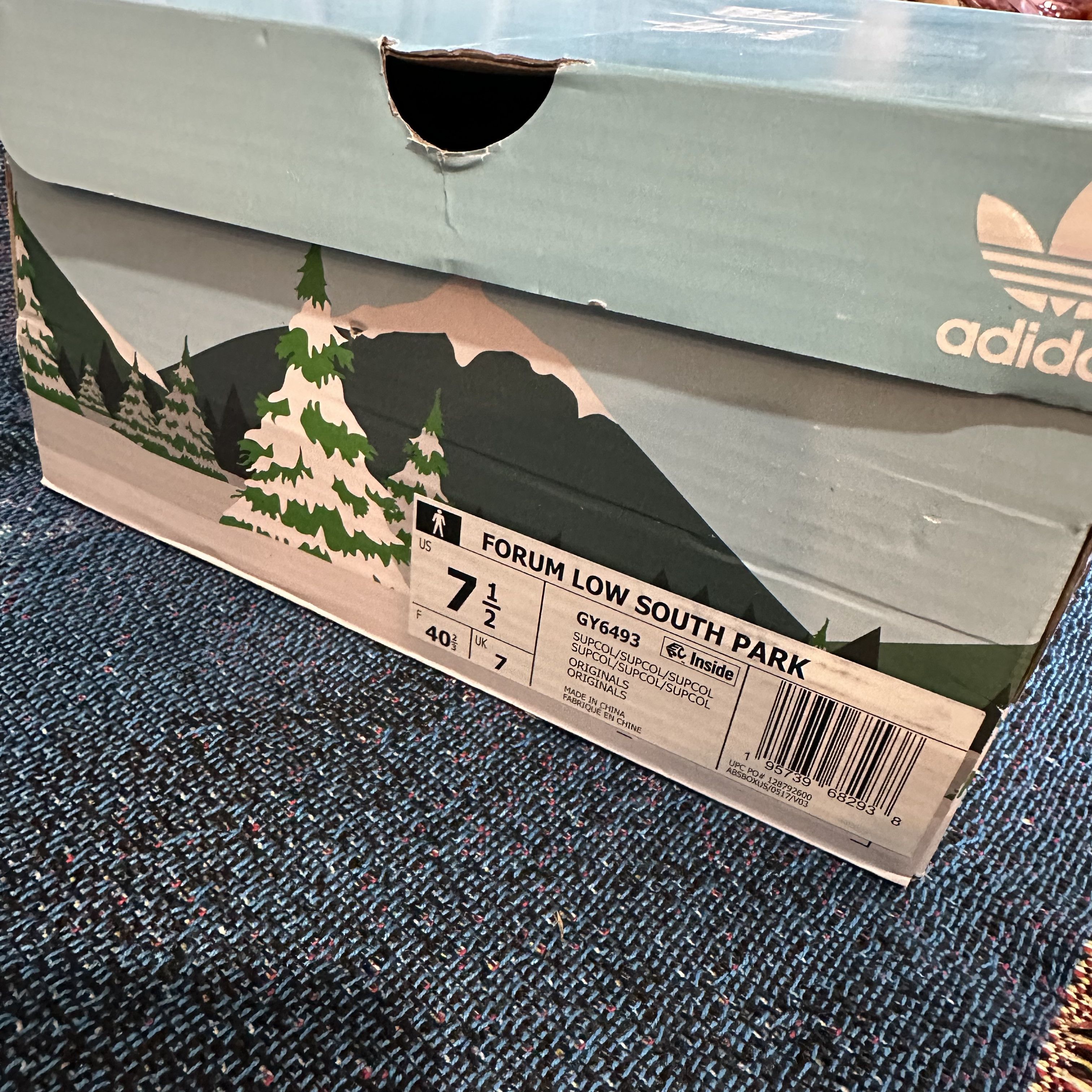 Adidas Adidas x South Park Forum Low Eric Cartman Size US 7.5 / EU 40-41 - 12 Thumbnail