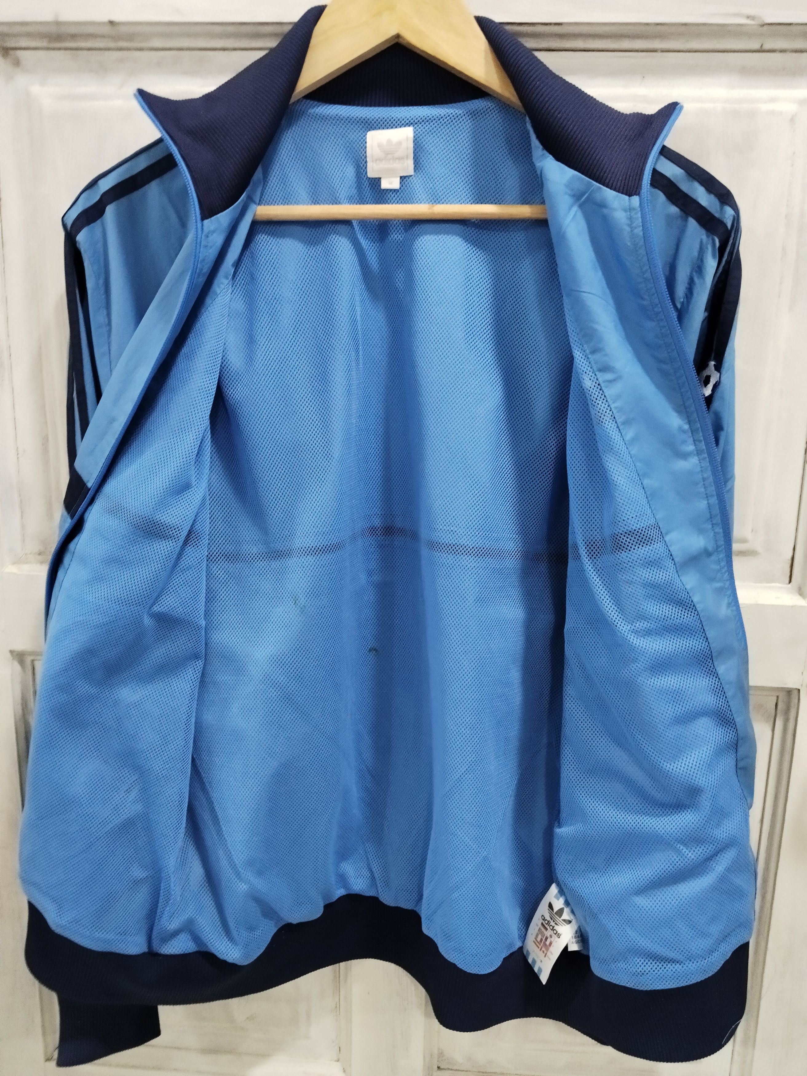 Adidas Vintage 80s Adidas Espana 82 Zipper Light Jacket Size US M / EU 48-50 / 2 - 5 Thumbnail