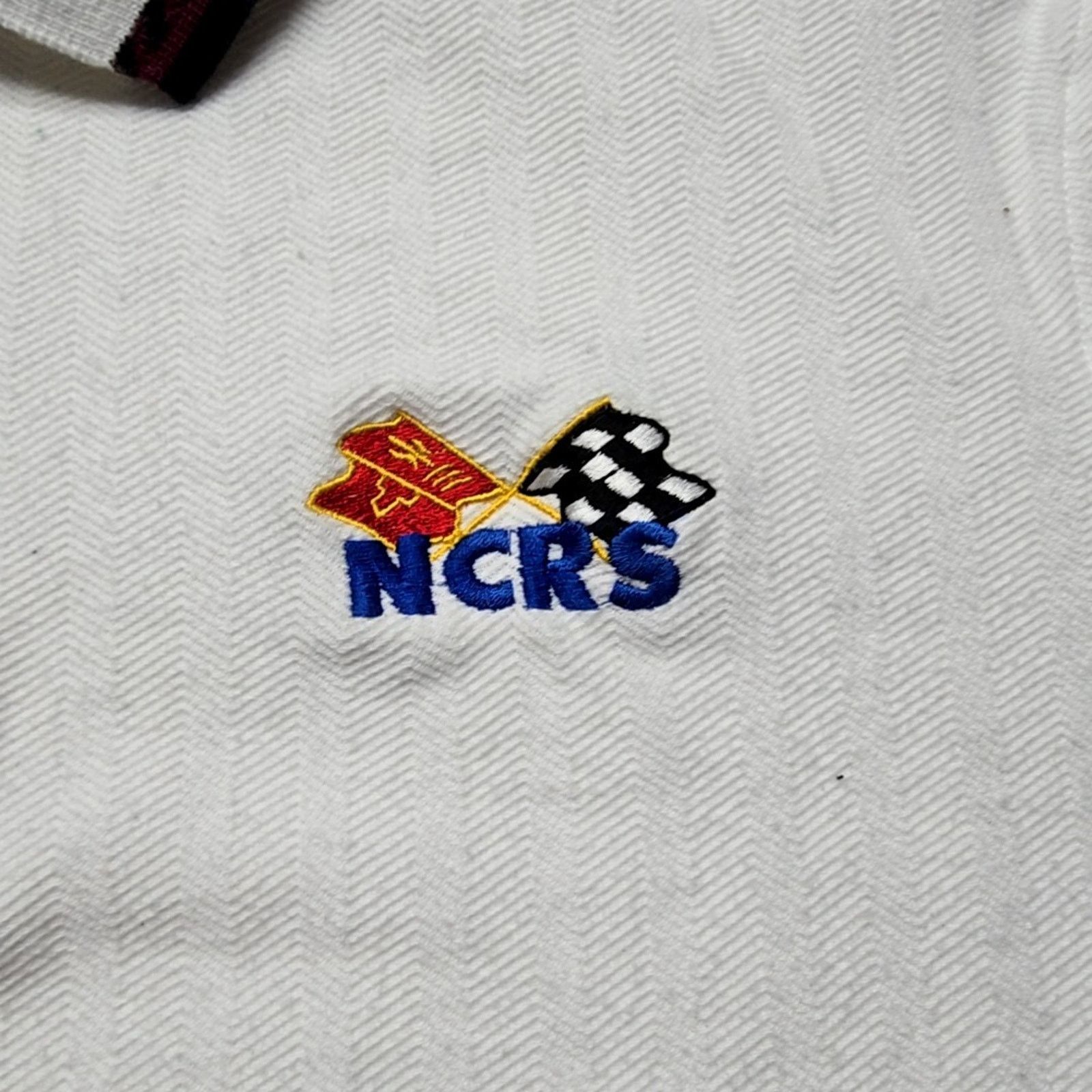 Vintage Vintage Munsingwear NCRS Polo White Large Corvette Shirt Size US L / EU 52-54 / 3 - 2 Thumbnail