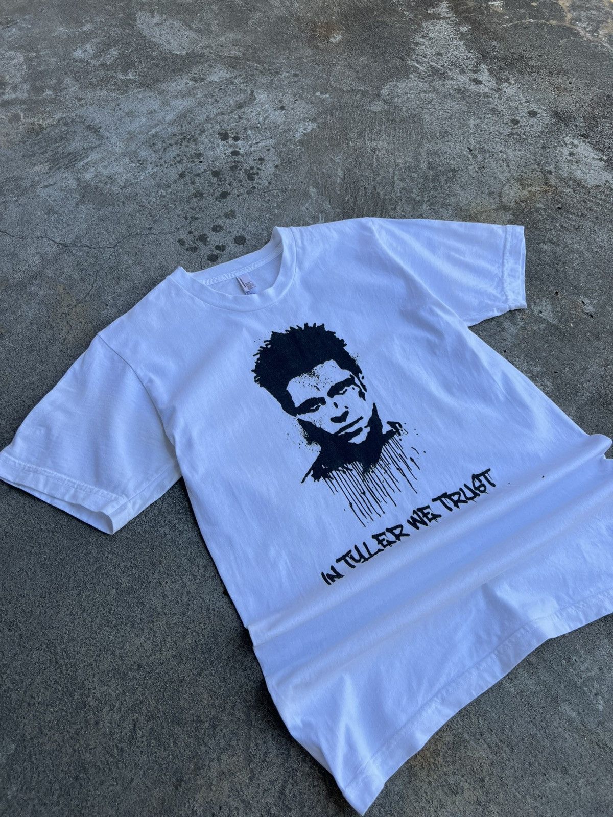 Joy Divizn Vintage Fight Club T-shirt Tyler Durden Brad Pitt mischief Size US S / EU 44-46 / 1 - 3 Thumbnail