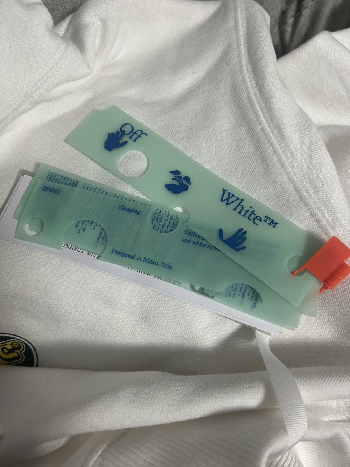 Off-White New Off-White DJ Graphic Arrow Hoodie White Size Medium Size US M / EU 48-50 / 2 - 9 Thumbnail