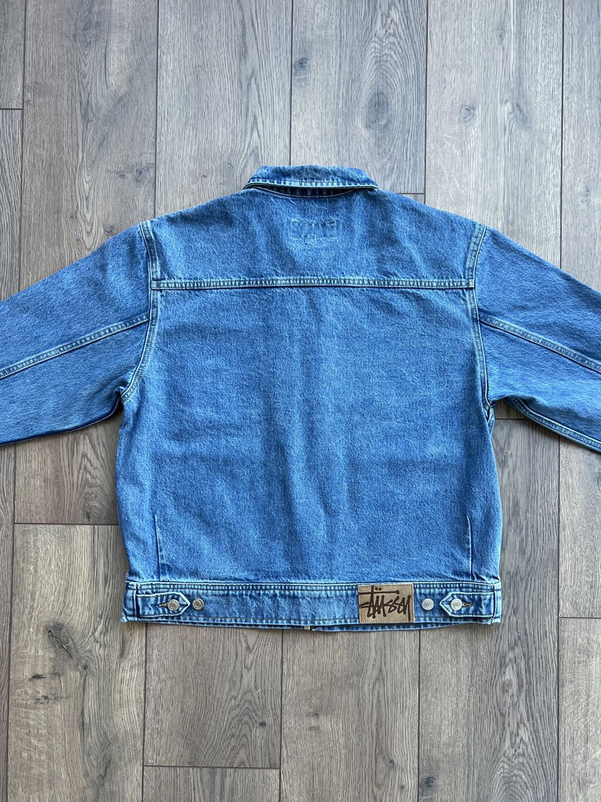 NOMA t.d × Stussy Stussy x Noma t.d. Denim Zip Work Jacket “Blue” Small Size US S / EU 44-46 / 1 - 5 Thumbnail