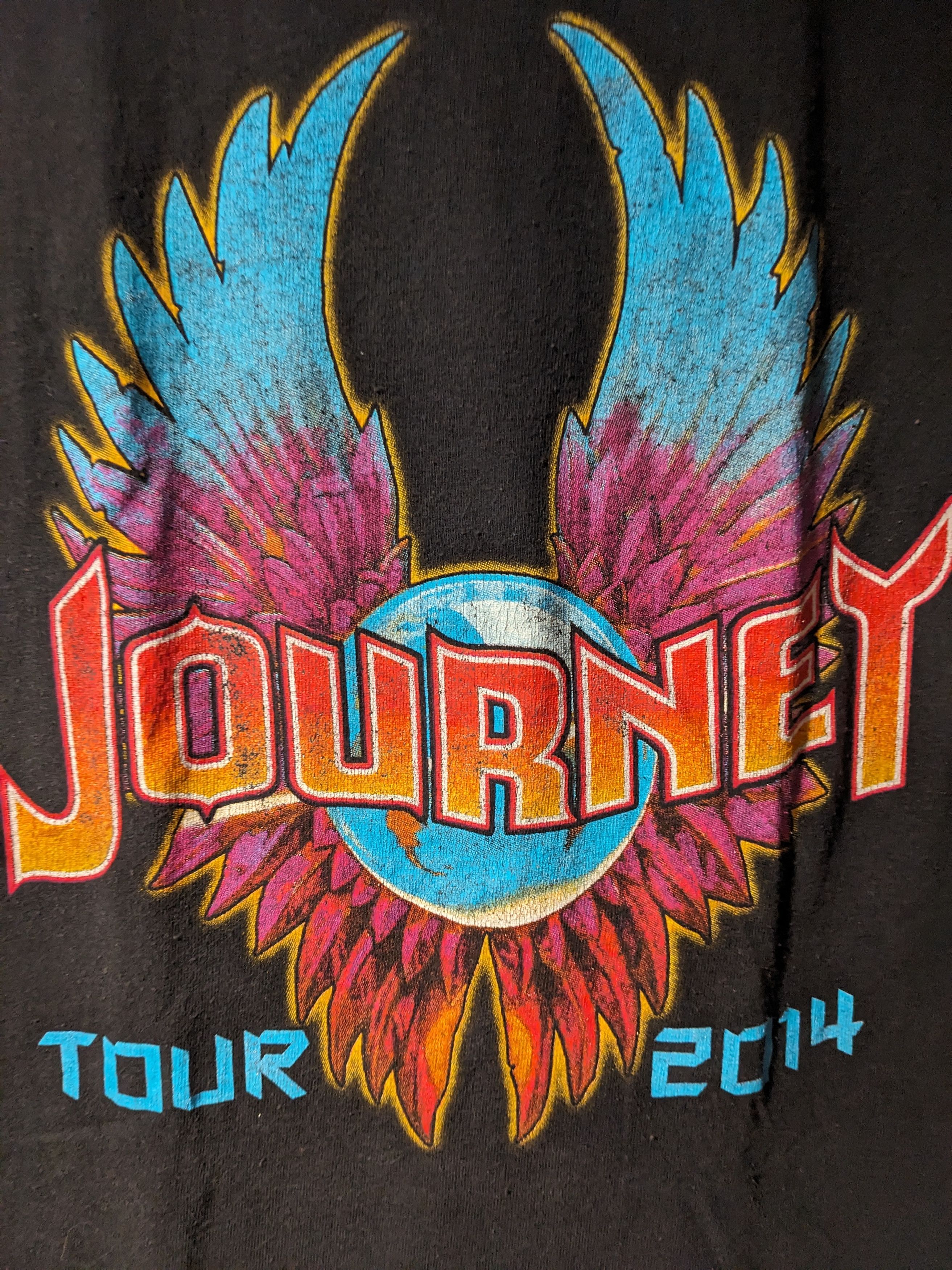 Band Tees Vintage 2014 Journey Tour Steve Miller Band Tower T-Shirt Size US L / EU 52-54 / 3 - 2 Thumbnail