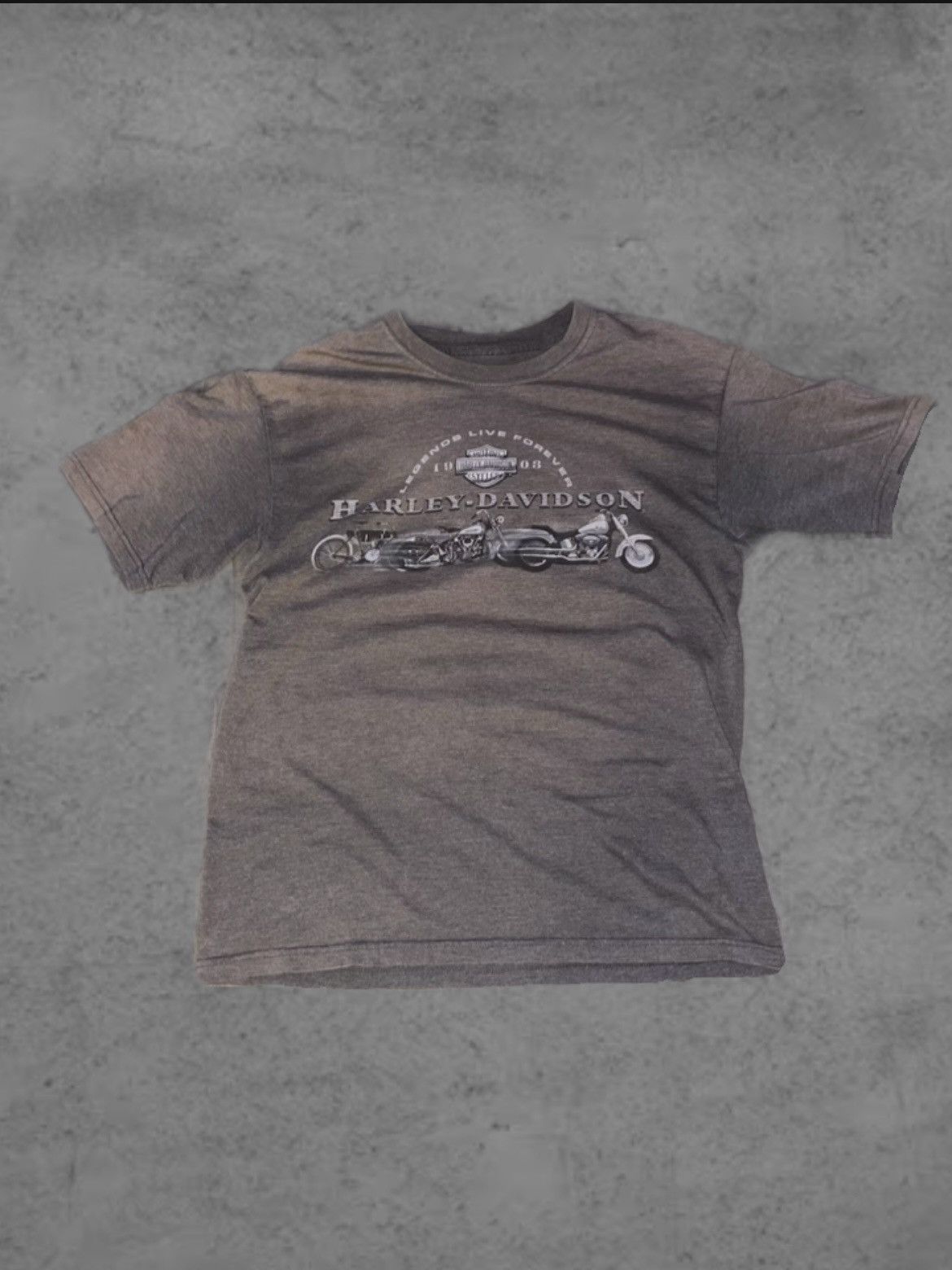 Harley Davidson Harley Davidson Faded Graphic Tee Size US M / EU 48-50 / 2 - 1 Thumbnail