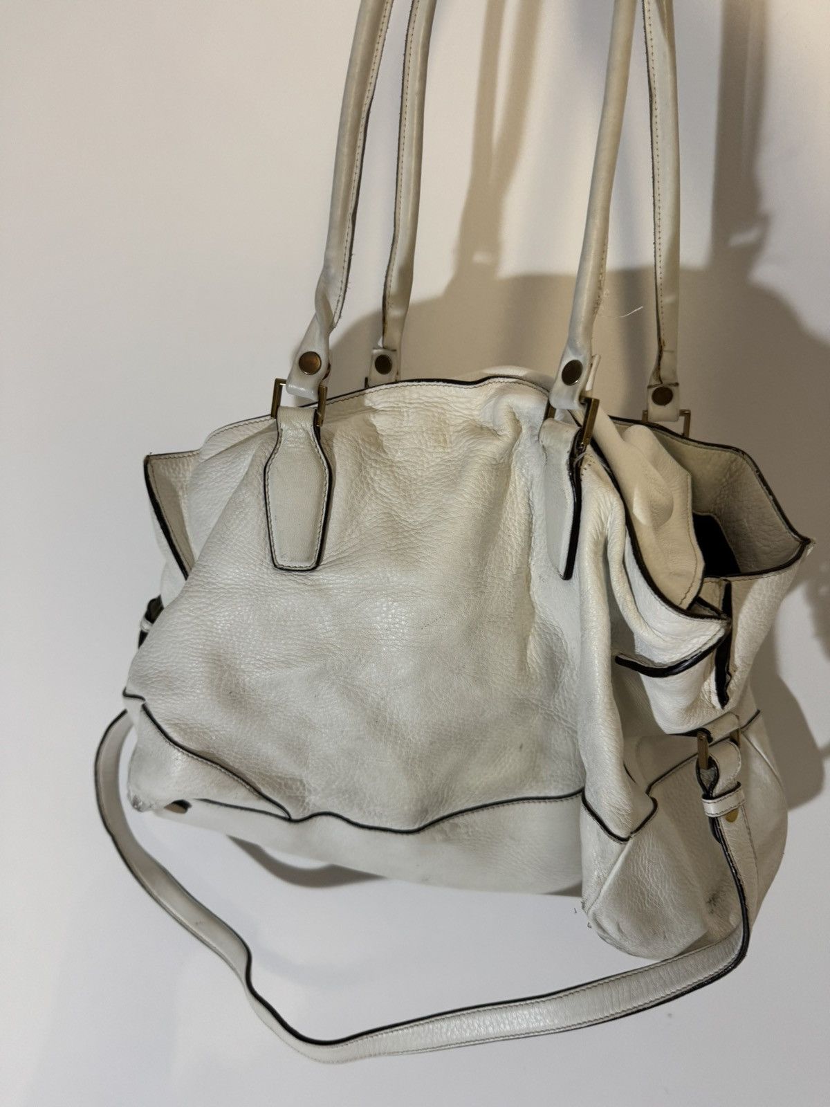Jil Sander × Vintage Jil sander leather shoulder bag luxury vintage Italy design Size ONE SIZE - 6 Thumbnail