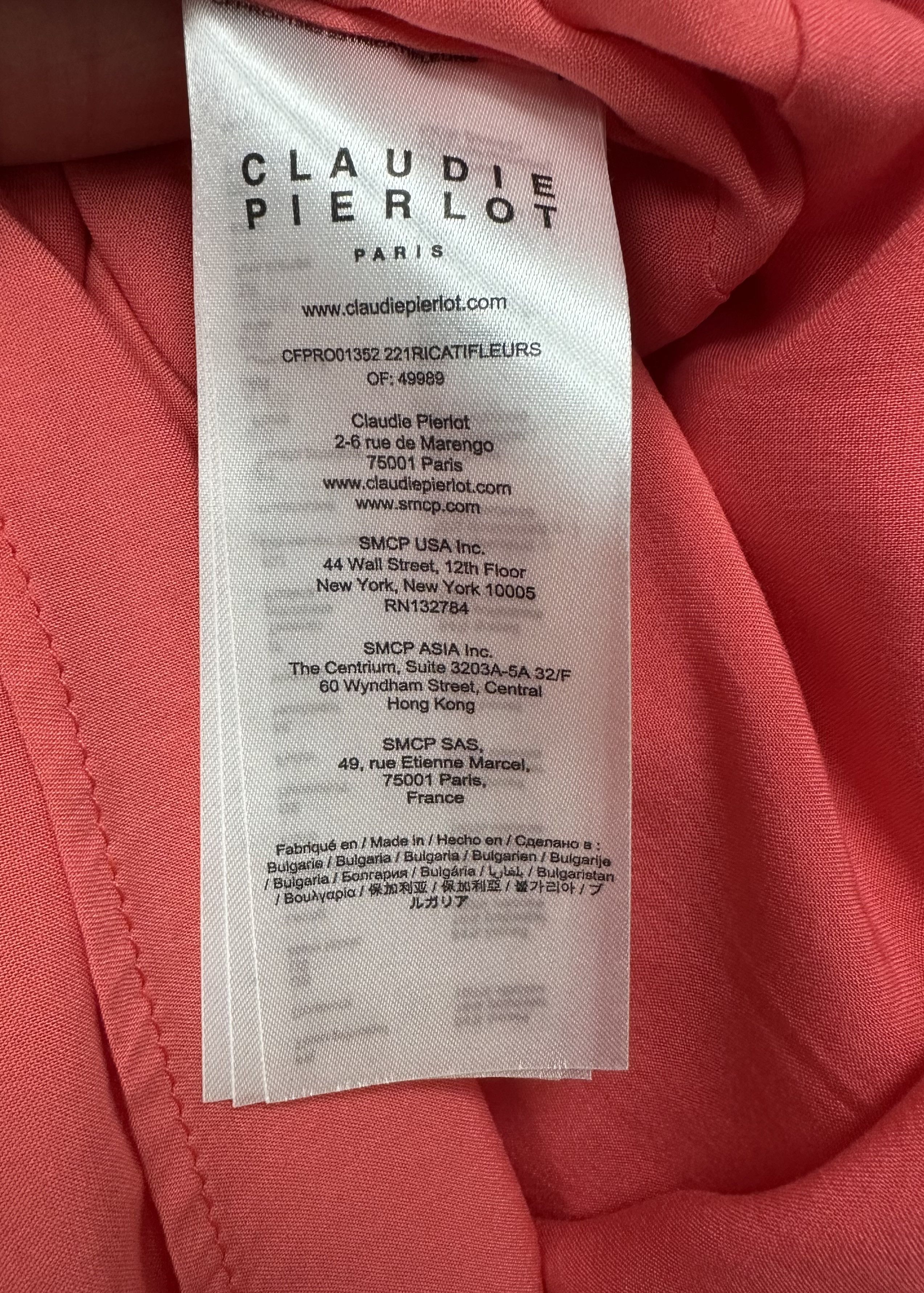 Other Claudie Pierlot red doll dress Size M / US 6-8 / IT 42-44 - 5 Thumbnail