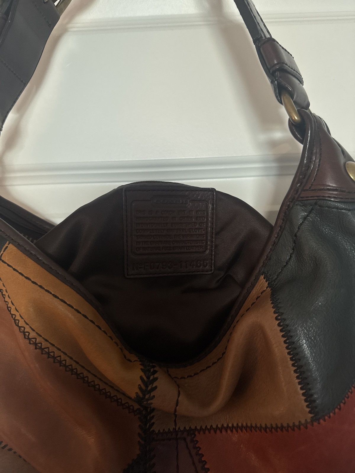 バッグ COACH Patchwork Signature Hobo Bag Y2K Y2k coach patchwork hobo - Gem