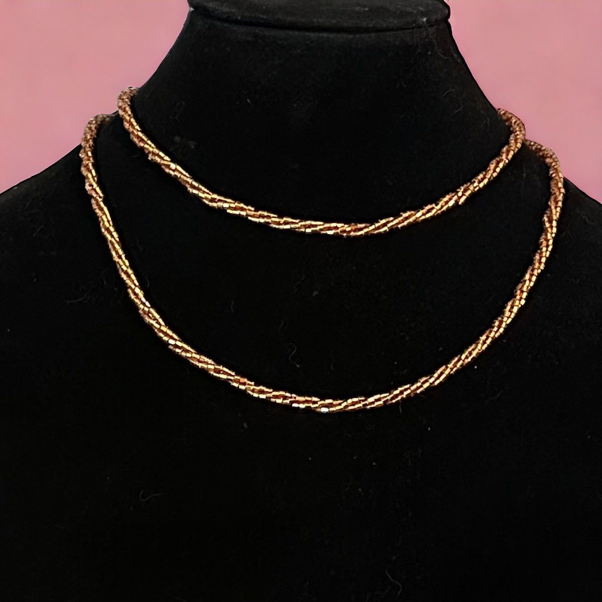 Other Nolan Miller gold glass twisted bead necklace Size ONE SIZE - 2 Thumbnail