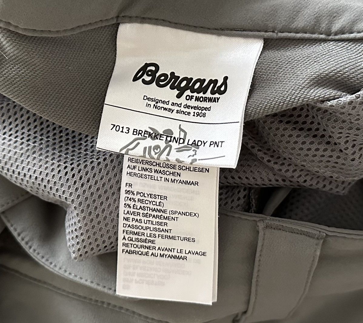 Bergans of Norway Bergans of Norway Logo Outdoor Pants Trousers Pockets XL Size 36" / US 14 / IT 50 - 4 Thumbnail