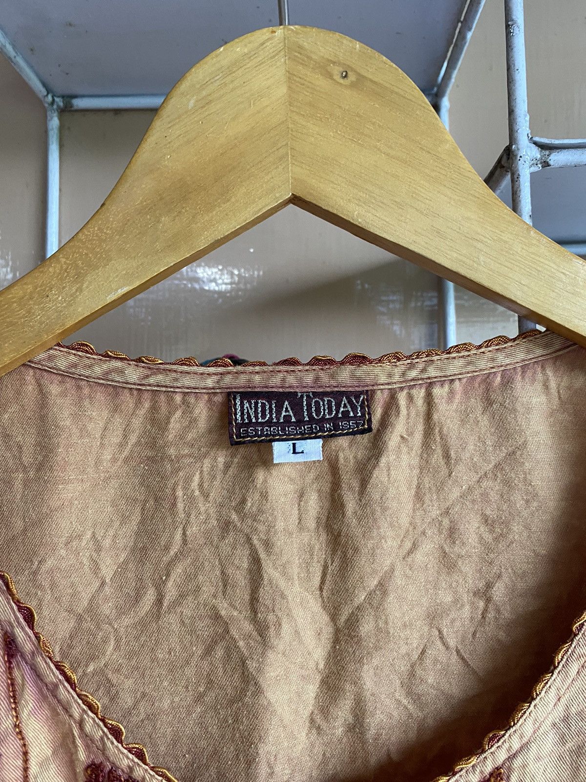 If Six Was Nine Japanese Indian Styled Top Ifsixwasnine Lgb AA0030 Size US L / EU 52-54 / 3 - 6 Thumbnail