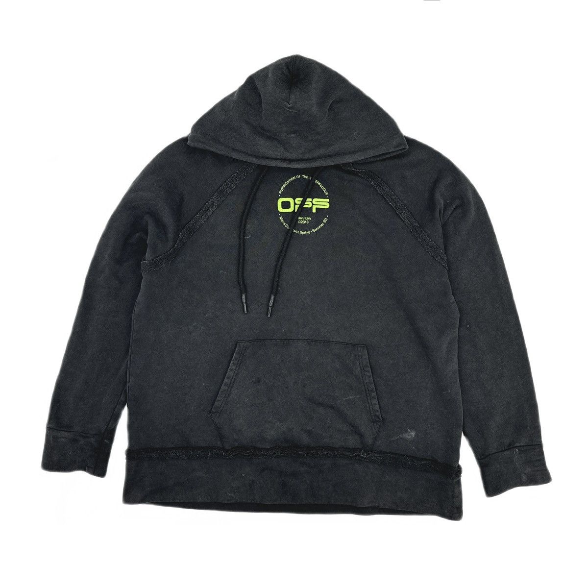 Off-White OFF-WHITE SS20 Hand Logo Incompiuto Hoodie Size US S / EU 44-46 / 1 - 2 Thumbnail
