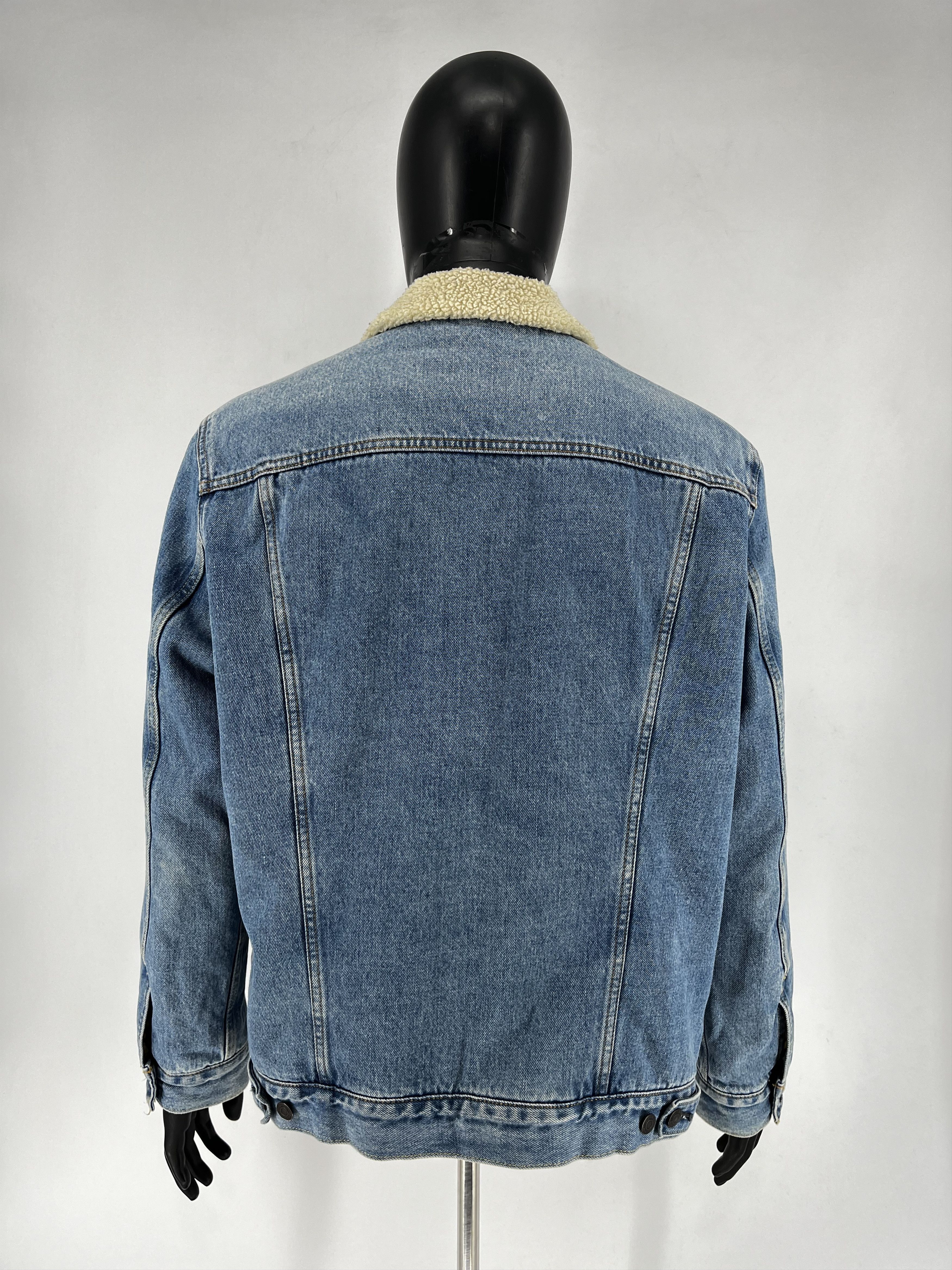 Levi's × Levi's Vintage Clothing Vintage Levis Sherpa Jacket Denim Trucker Jacket Size XL Size US XL / EU 56 / 4 - 11 Thumbnail