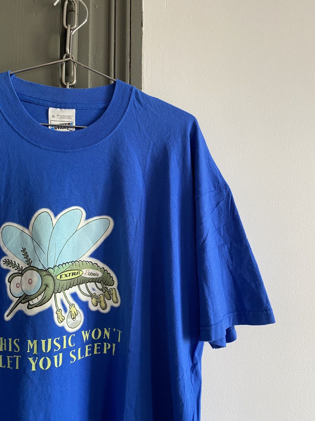 Vintage Vintage Screen Stars „This Music Won’t Let You Sleep” Tee XL Size US XL / EU 56 / 4 - 6 Thumbnail