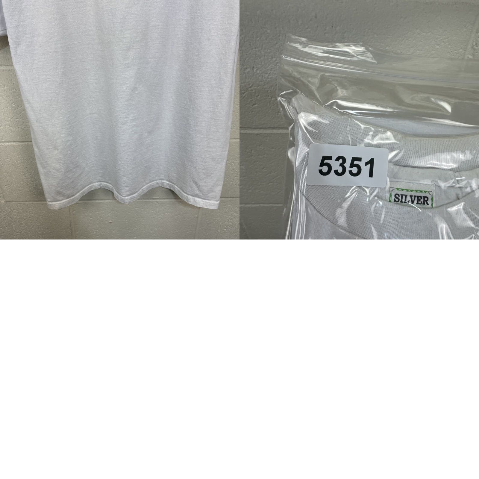 Vintage VINTAGE shoebox T-Shirt Men XL White 90s Funny Art Graphic Print Crew Neck Short Sleeve Logo Easy Care Machine Washable Size US XL / EU 56 / 4 - 10 Thumbnail