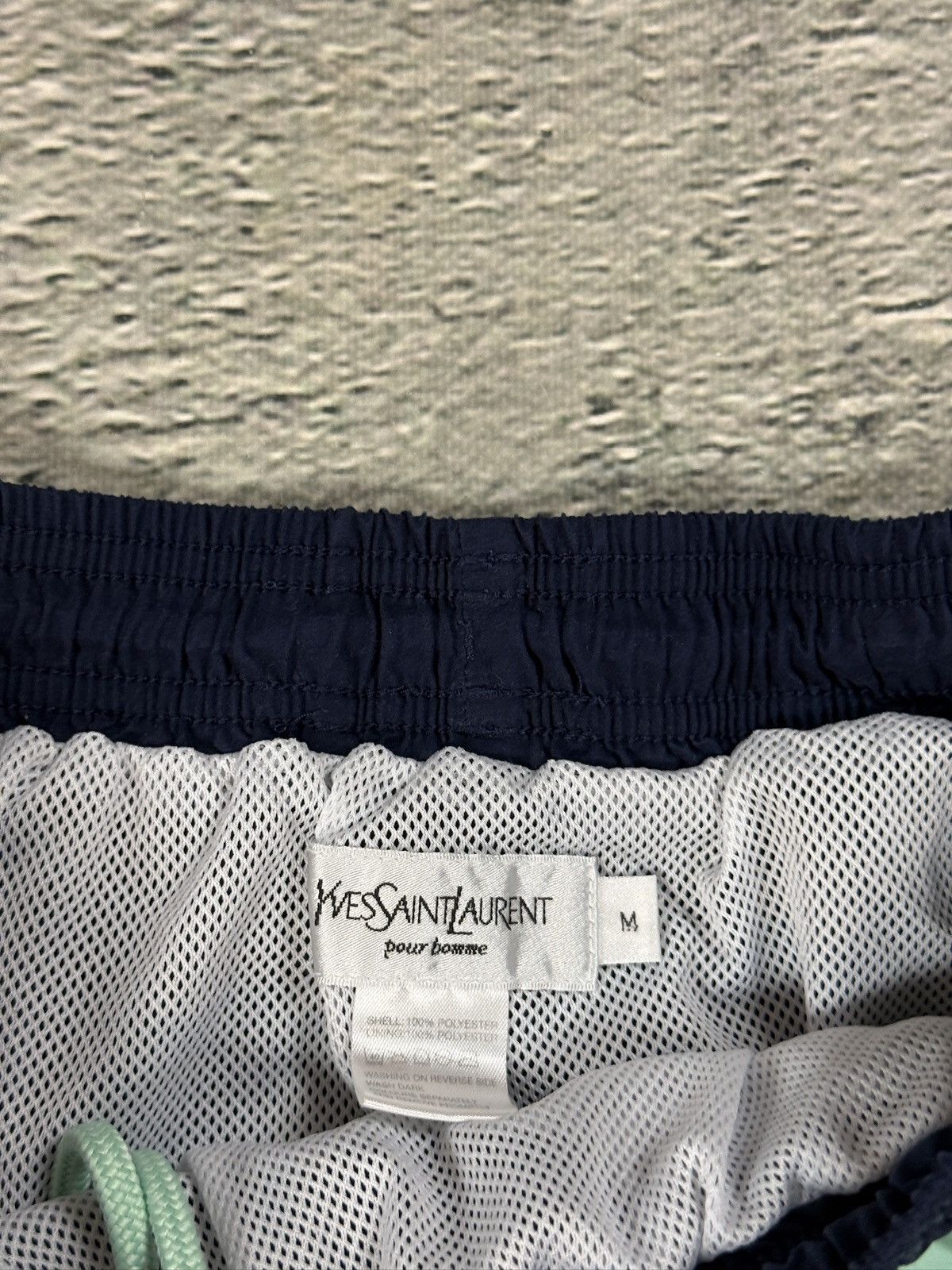 Yves Saint Laurent 90s Yves Saint Laurent vintage navy shorts YSL Size US 30 / EU 46 - 5 Thumbnail