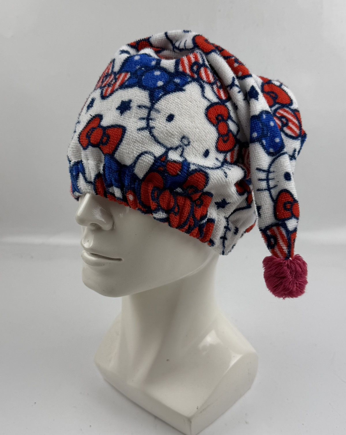 Japanese Brand hello kitty towel hat tc44 Size ONE SIZE - 1 Thumbnail