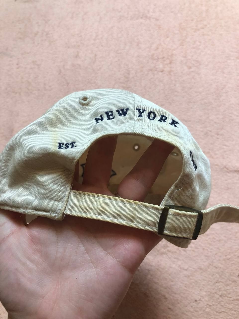 New York Yankees Cap Y2K big logo Hats New York Yankees Vintage streetwear Size ONE SIZE - 14 Thumbnail