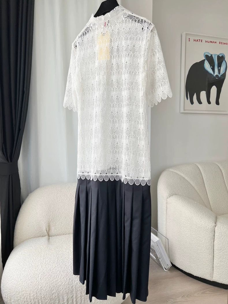 Thom Browne Thom Browne Lace sequined dress with perforated handle Size XS / US 0-2 / IT 36-38 - 2 Thumbnail