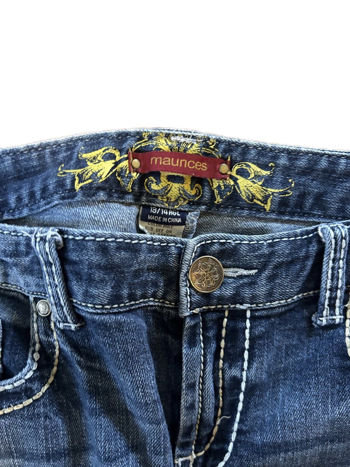 Japanese Brand × Vintage Vintage Maurice Flares Size 34" / US 12 / IT 48 - 3 Thumbnail