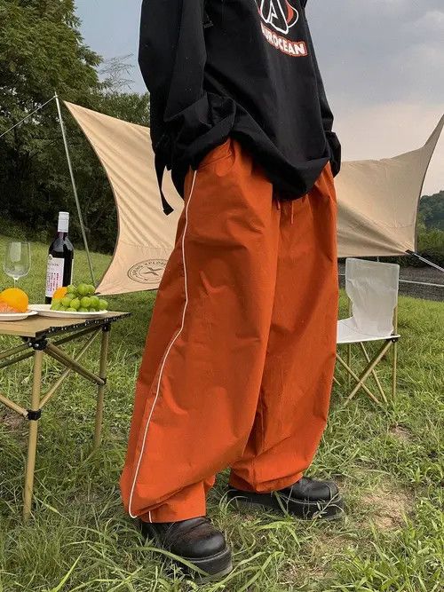 Vintage Orange retro punk pants Size US 31 - 7 Thumbnail