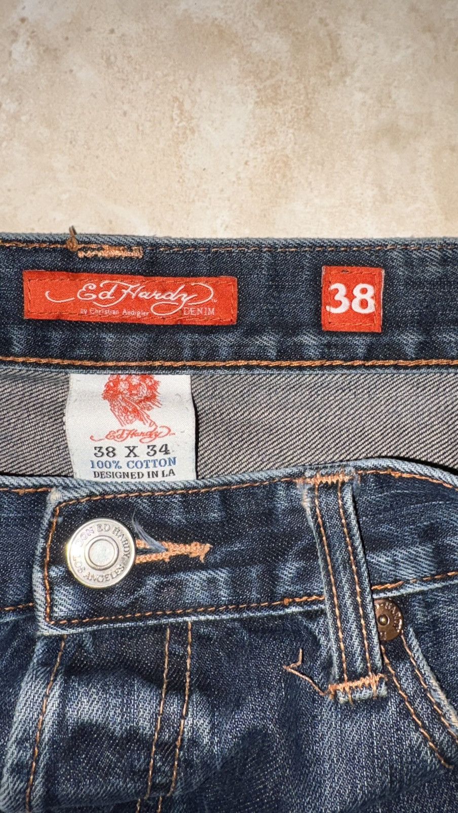 Ed Hardy Ed Hardy jeans Size US 38 / EU 54 - 3 Thumbnail