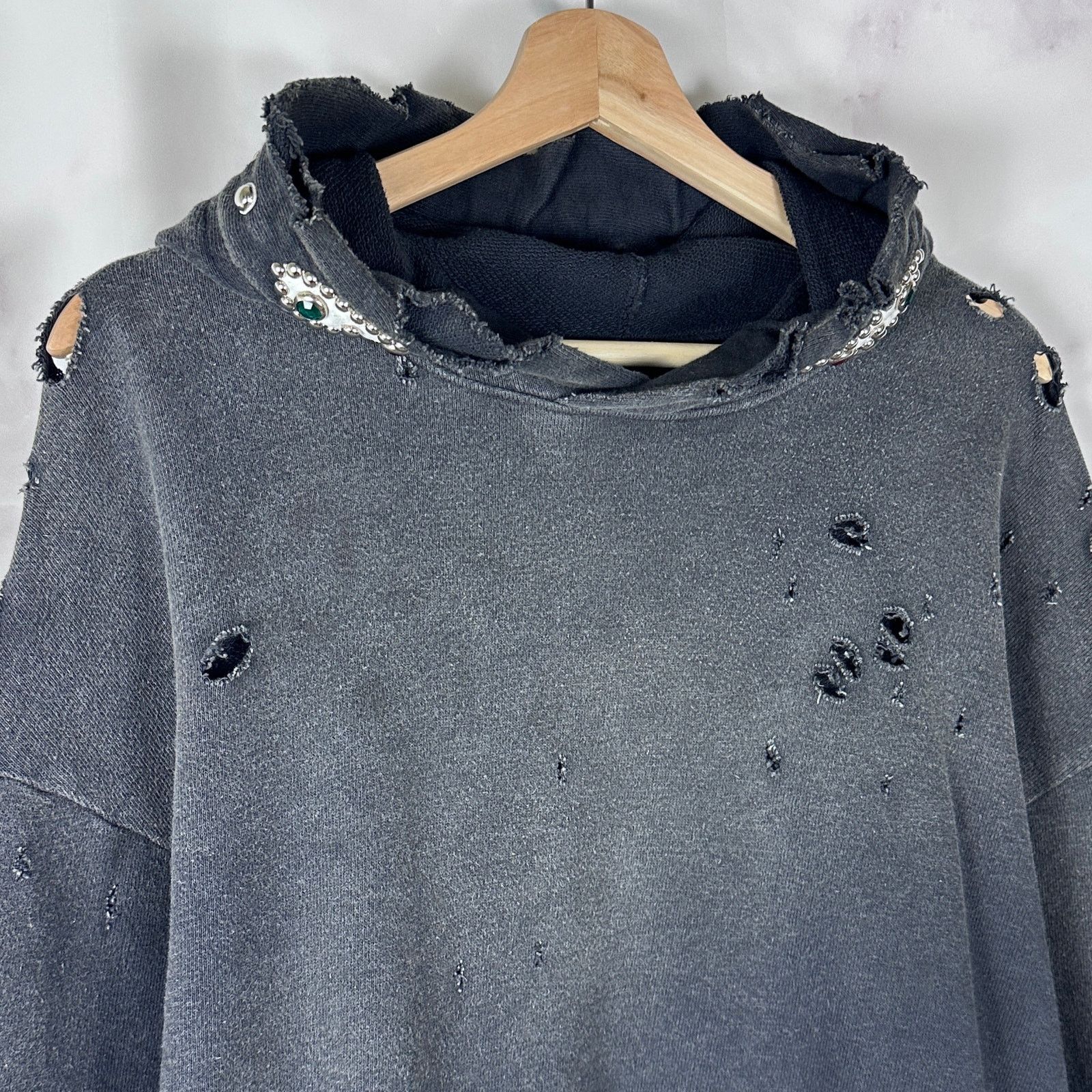 Kapital Kountry Thriller Black Jewel Hoodie Size US L / EU 52-54 / 3 - 2 Thumbnail