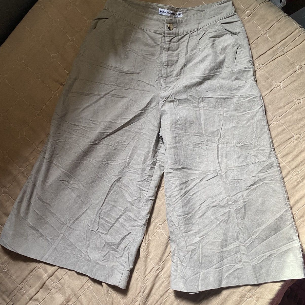 Issey Miyake × Japanese Brand Mademoiselle Non Non Palazzo Pants Size 26" / US 2 / IT 38 - 1 Thumbnail