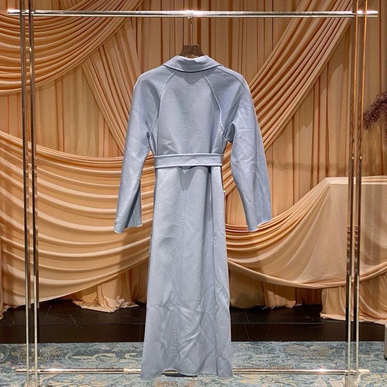 Max Mara Max Mara Labbro haze blue wool coat Size XL / US 12-14 / IT 48-50 - 2 Thumbnail