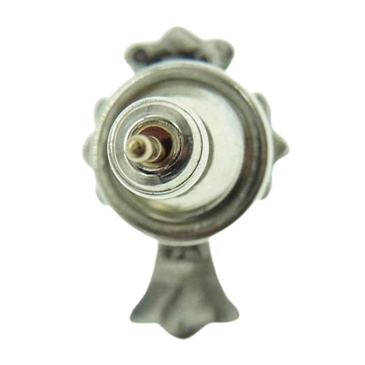 Chrome Hearts Chrome Hearts CH Cross Fat Stud Earring Silver Size ONE SIZE - 2 Thumbnail