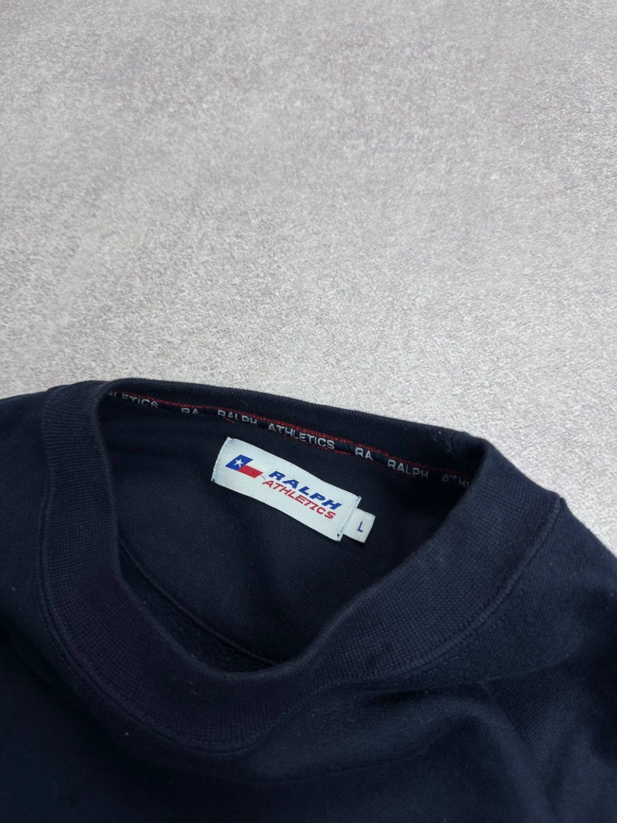 Vintage Vintage 90's Ralph Athletic USA Boxy Sweatshirt L Size US L / EU 52-54 / 3 - 3 Thumbnail