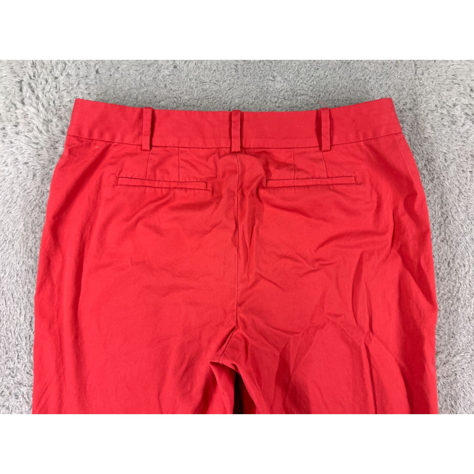 Talbots VINTAGE Talbots Women's Pants Cropped Stretch Cotton Pink Regular 8P Fall Spring Summer Size 30" / US 8 / IT 44 - 5 Thumbnail